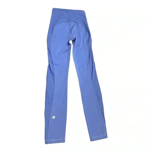 Lululemon Everlux and Mesh SHR Blue High-Waisted Training Tight 25” LW5EWMS - Picture 2 of 8